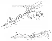 REAR BRAKE XPLORER 300 W97CC28C (4939813981C006)