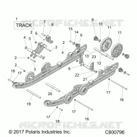 REAR SUSPENSION AND TRACK