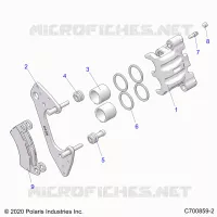 FRONT BRAKE CALIPER