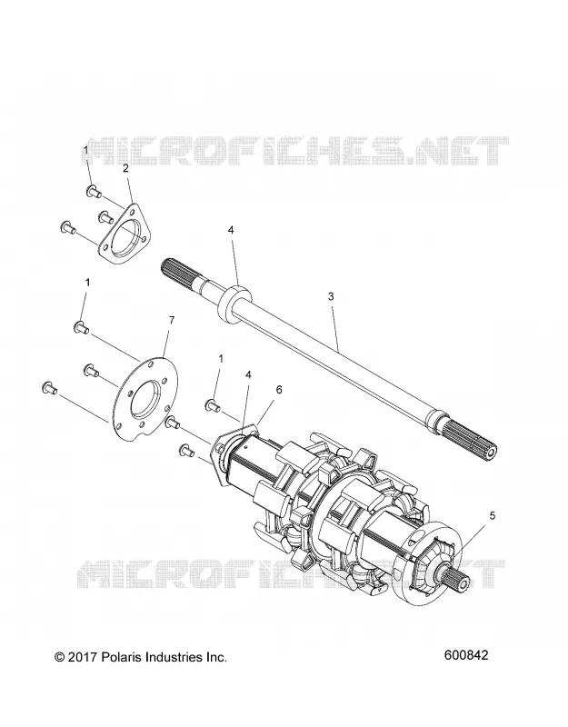 DRIVE TRAIN, JACKSHAFT AND DRIVE SHAFT