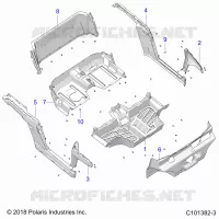 FLOOR AND ROCKER PANELS