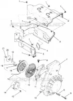 BLOWER HOUSING    RECOIL STARTER SUPER SPORT 0960743 (4932183218C011)