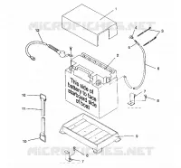BATTERY BOX SL 750 B944070 (4927012701016A)