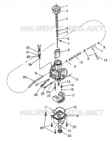 CARBURETOR 700 RMK 0970966, 700 SKS 0970566, AND EUROPEAN 700 SKS E970566 (4938573857C010)