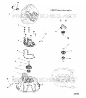 ENGINE, COOLING SYSTEM AND WATER PUMP