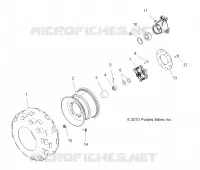 WHEELS, REAR TIRE AND BRAKE DISC