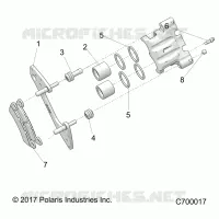 FRONT BRAKE CALIPER