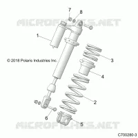 FRONT SUSPENSION SHOCK MOUNTING