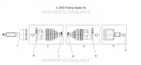 DRIVE TRAIN, FRONT DRIVE SHAFT
