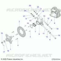 SUSPENSION, REAR CARRIER