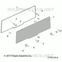 REAR BODYWORK WINDOW