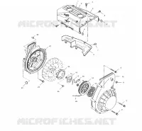 BLOWER HOUSING   RECOIL STARTER