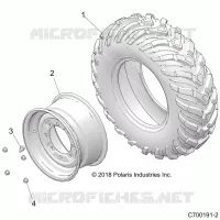 WHEELS, FRONT