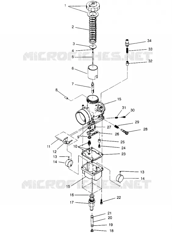 CARBURETOR CLASSIC 0963865 (4935383538C010)