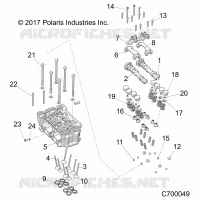 CYLINDER HEAD AND VALVES