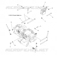 DRIVE TRAIN, MAIN GEARCASE MOUNTING