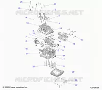 ENGINE, CRANKCASE AND CRANKSHAFT