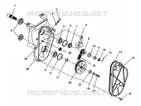 CHAINCASE ASSEMBLY LITE 0943433,STARLITE 0943427 AND  LITE DELUXE 0943431 (4924992499017A)