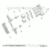 FRONT BRAKE CALIPER