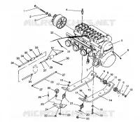 ENGINE MOUNTING RXL/0930768 AND RXL SKS/0930568 (4922992299025A)
