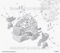 DRIVE TRAIN, TRANSMISSION MOUNTING