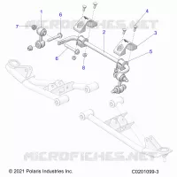 SUSPENSION, FRONT STABILIZER BAR