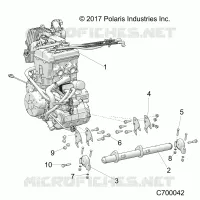ENGINE, MOUNTING