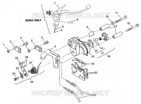 BRAKE WIDETRAK LX 0982065 AND EUROPEAN WIDETRAK LX E982065 (4943884388B008)