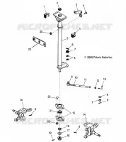 STEERING POST     TIE RODS