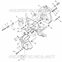 GEARCASE   BRAKE MOUNTING