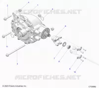 DRIVE TRAIN, REAR GEARCASE MOUNTING