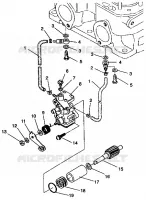OIL PUMP ASSEMBLY 500 EFI 0942774 AND  EFI SKS 0942574 (49274127410039)