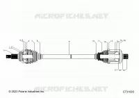 DRIVE TRAIN, FRONT HALF SHAFT