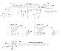 CHASSIS, CAB FRAME AND SIDE NETS