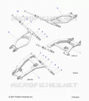 REAR SUSPENSION CONTROL ARMS