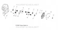 DRIVE TRAIN, MAIN GEARCASE OUTPUT SHAFT