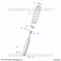 FRONT SUSPENSION SHOCK