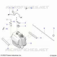 FUEL SYSTEM, FUEL TANK ASM.