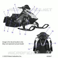 DECALS, 600 CC