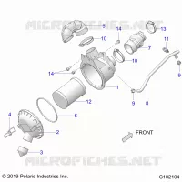ENGINE, AIR INTAKE