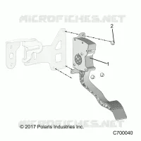 THROTTLE PEDAL
