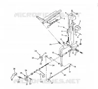 SHIFT LINKAGE ASSEMBLY 250 6X6 / W928727 (4922842284010A)