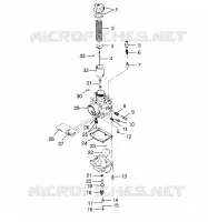 CARBURETOR TRAIL TOURING 0982362 AND EUROPEAN TRAIL TOURING E982362 (4942314231C010)