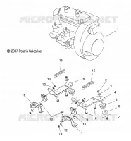 ENGINE, MOUNTING