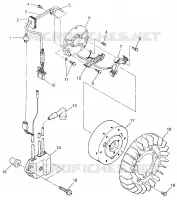MAGNETO WIDETRAK GT 0972061 AND EUROPEAN WIDETRAK GT E972061 (4938173817C012)