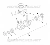 PISTON   CRANKSHAFT
