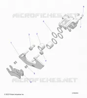 FRONT BRAKE CALIPER