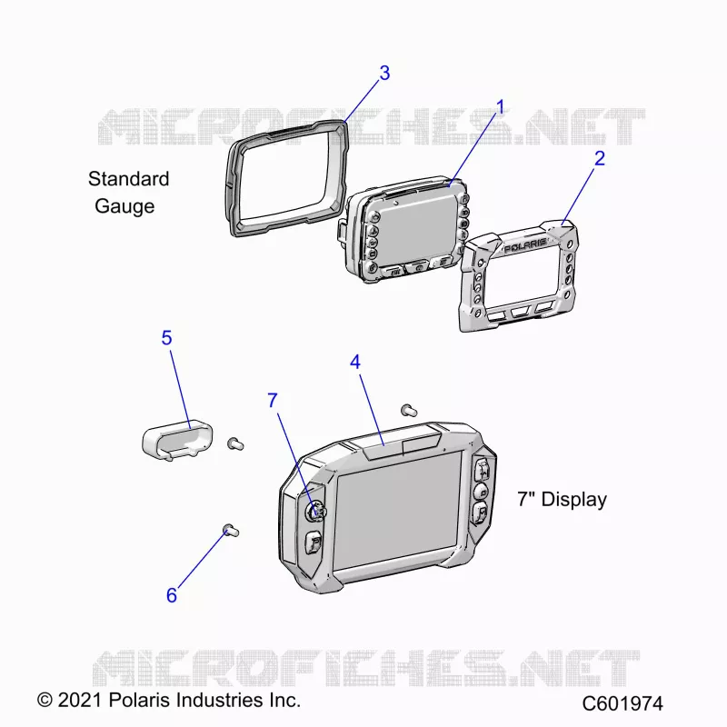 ELECTRICAL, MULTI FUNCTION GAUGE