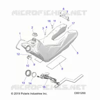 FUEL SYSTEM, FUEL TANK ASM.
