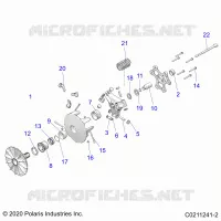DRIVE TRAIN, PRIMARY CLUTCH